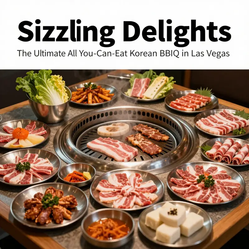 A delectable spread that showcases the high-quality offerings at 888 Korean BBQ.