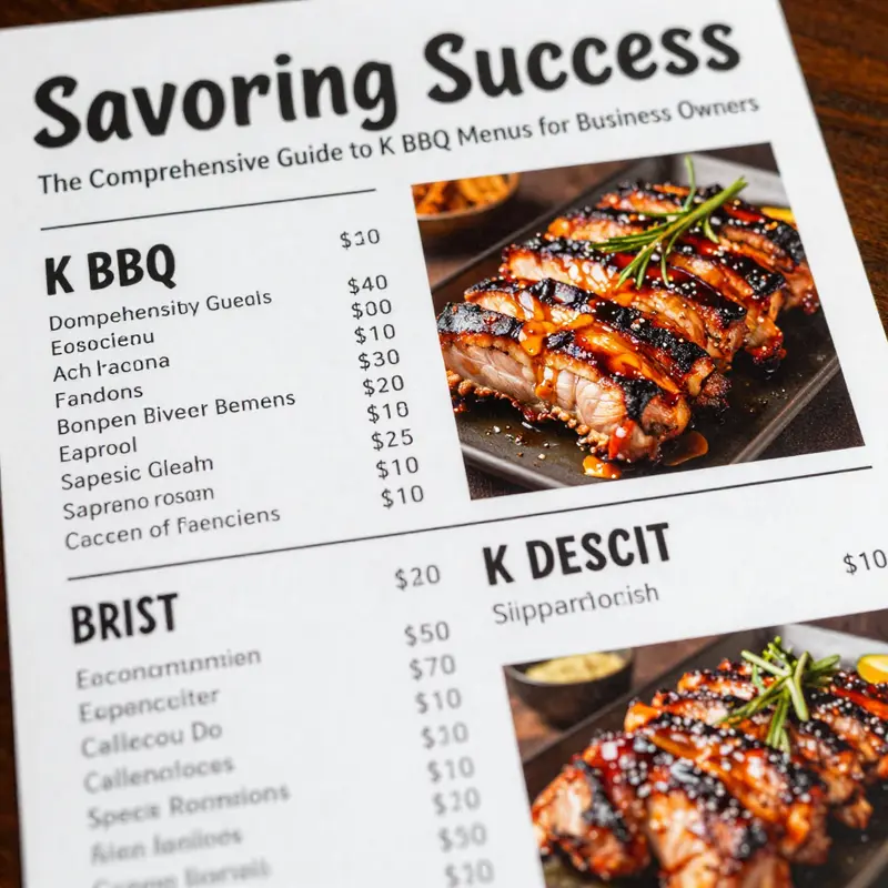 An enticing array of popular K BBQ dishes ready for grilling, showcasing the essence of Korean dining.
