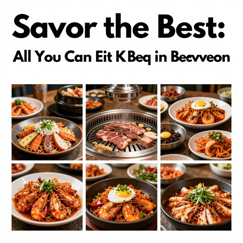 Sizzling meats ready to serve at K-Town BBQ in Beaverton.