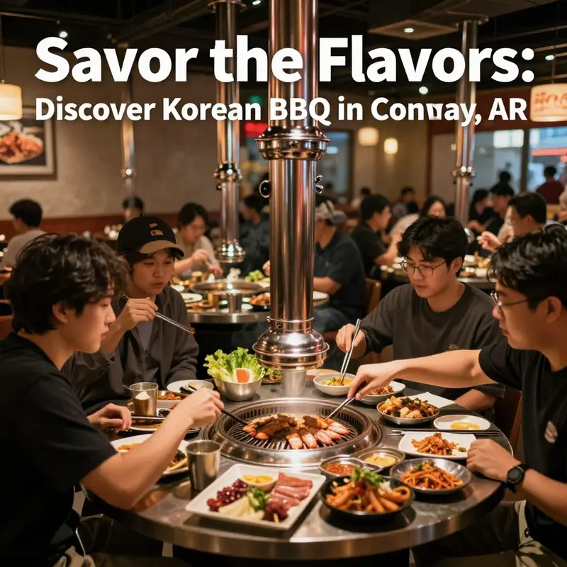 Inside Bulgogi Korean BBQ, where diners enjoy the smoky scent of grilled meats.