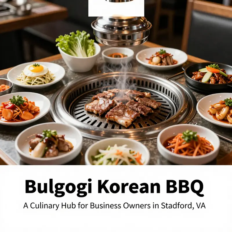 An enticing selection of dishes from Bulgogi Korean BBQ’s diverse menu, highlighting the specialty offerings.