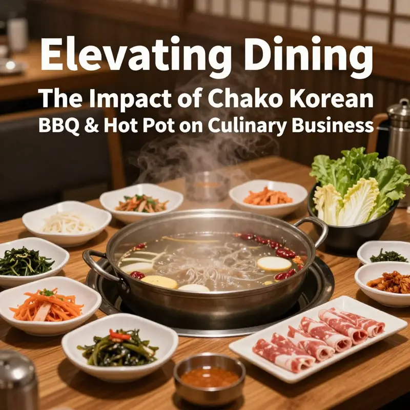 Diners engage in a lively communal dining experience at Chako, enjoying high-quality meats and fresh ingredients.