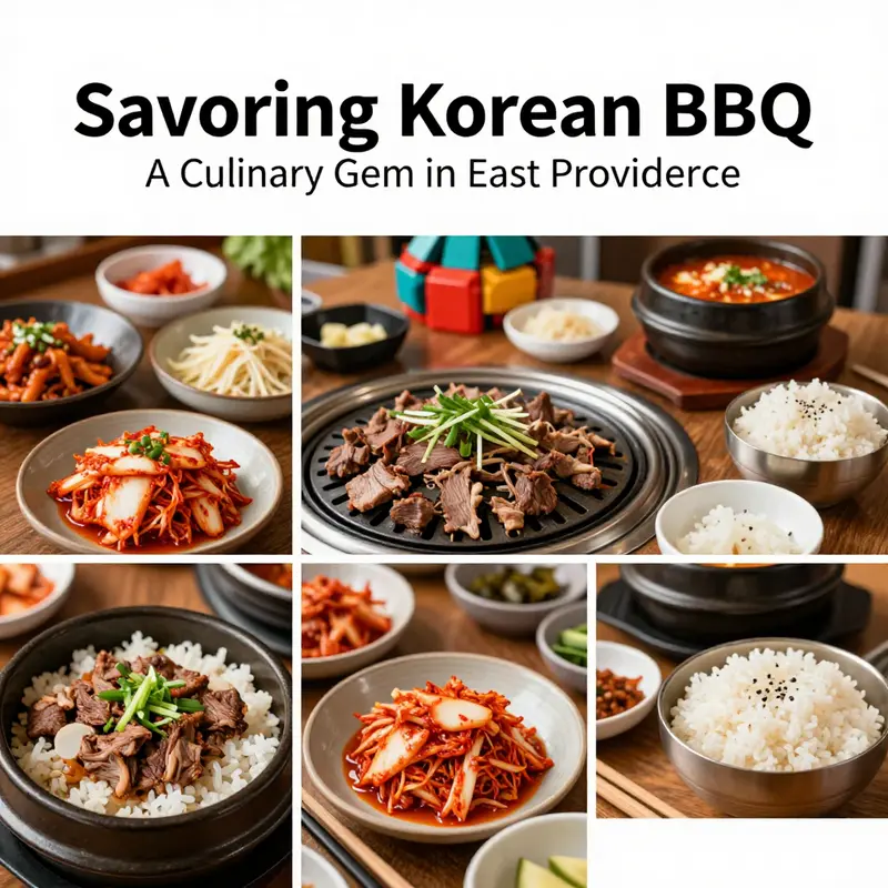 Diners enjoying a traditional Korean BBQ experience at Sun & Moon Restaurant in East Providence.