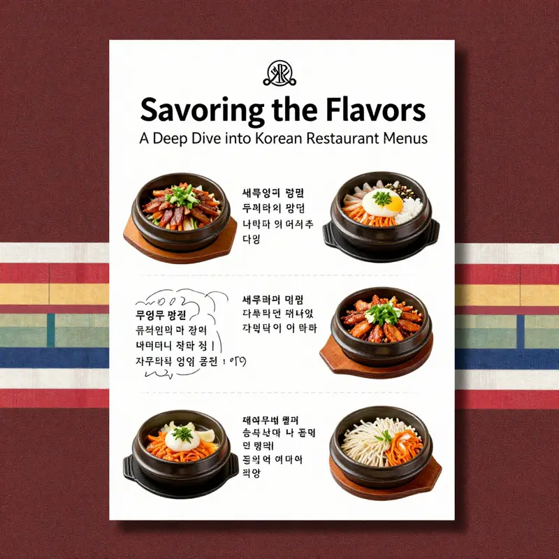 An array of traditional Korean dishes representing the rich culinary heritage of Korea.