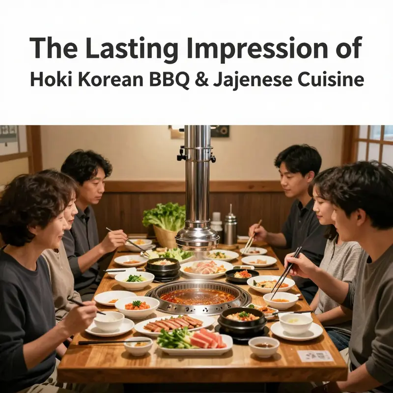 A fusion of flavors showcasing the diverse offerings of Hoki Korean BBQ & Japanese Cuisine.