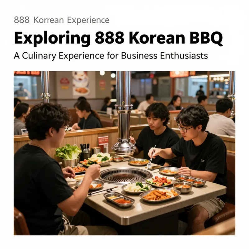 Patrons savor the interactive grilling experience at 888 Korean BBQ, enhancing their overall dining interactions.