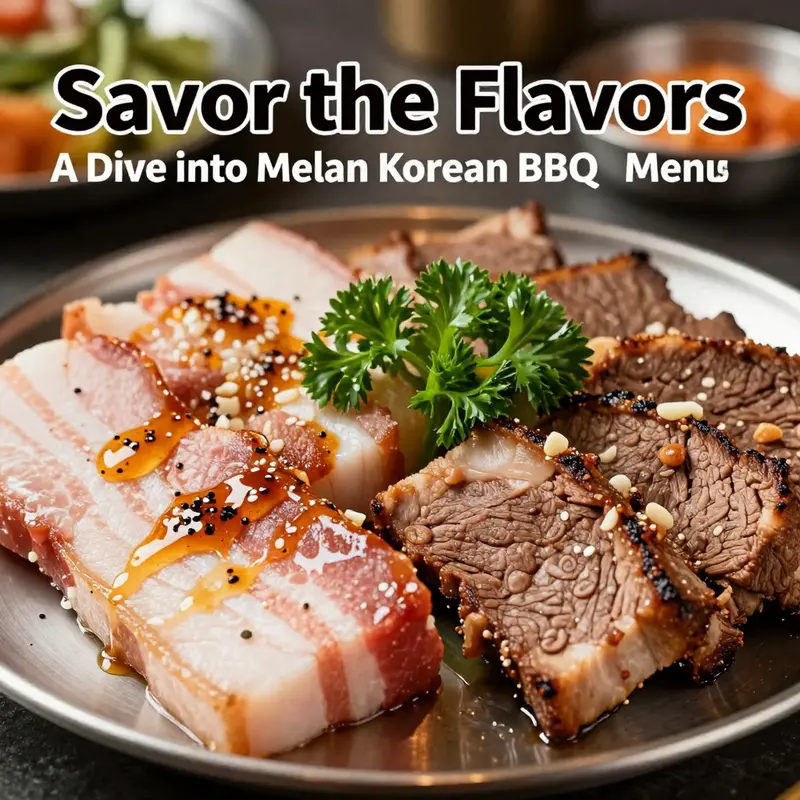 A beautifully crafted serving of Korean-style Ribeye steak exemplifying the quality of the menu at Meat Salon.