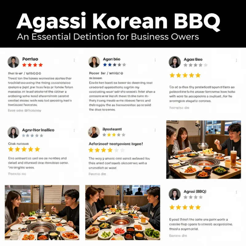 An engaging view of diners enjoying the authentic grilling experience at Agassi Korean BBQ.
