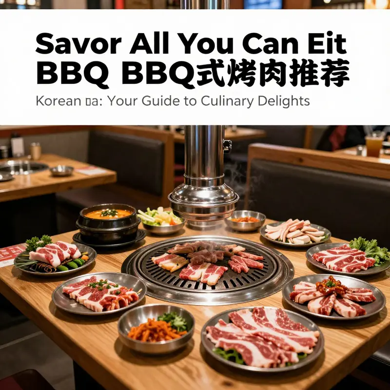 Dynamic dining scene highlighting the allure of Korean BBQ in Las Vegas.