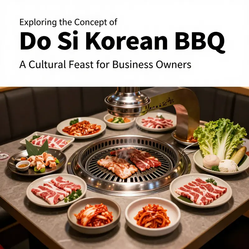 An inviting spread of Korean BBQ meats and banchan, symbolic of the rich culinary culture at Do Si Korean BBQ.
