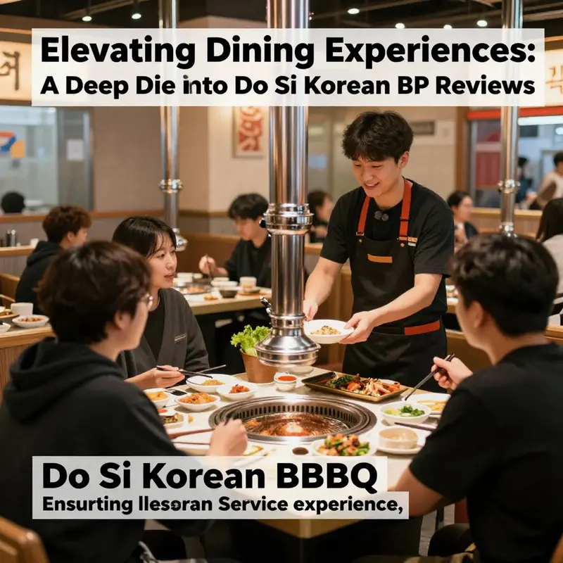 The inviting atmosphere at Do Si Korean BBQ invites guests to enjoy a relaxed dining experience.