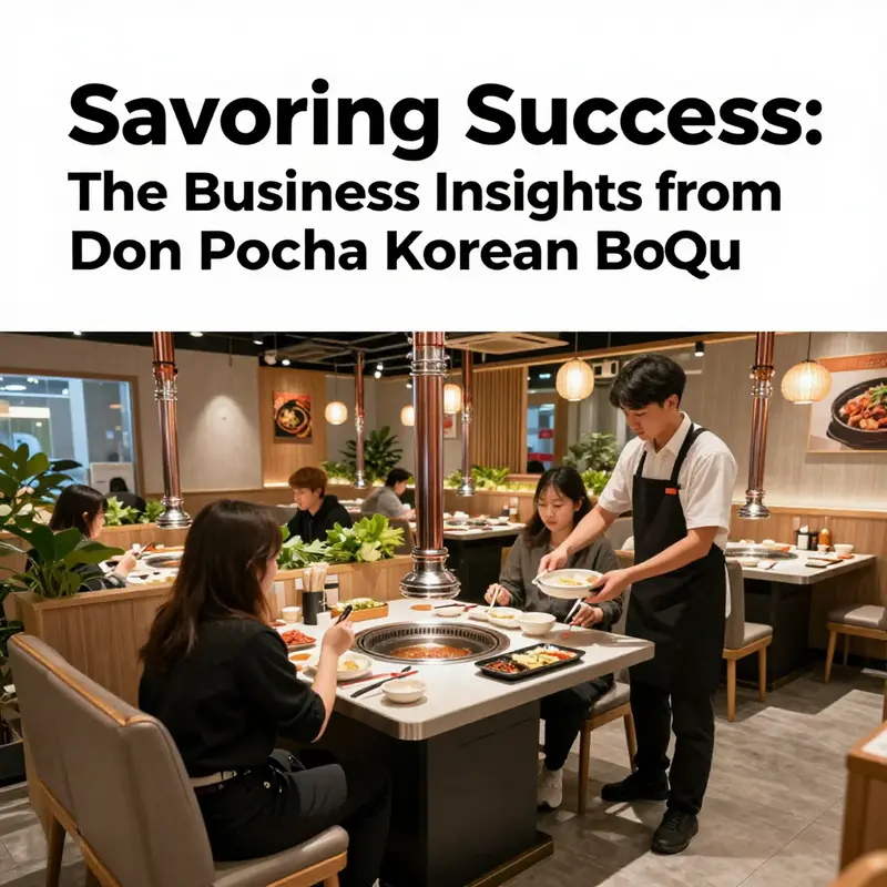 An assortment of delicious Korean BBQ dishes served fresh at Don Pocha.