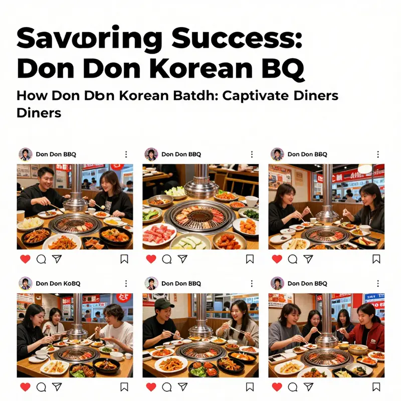 Sizzling 49pp dry-aged grilled pork at Don Don Korean BBQ, a culinary highlight that enhances the customer experience.