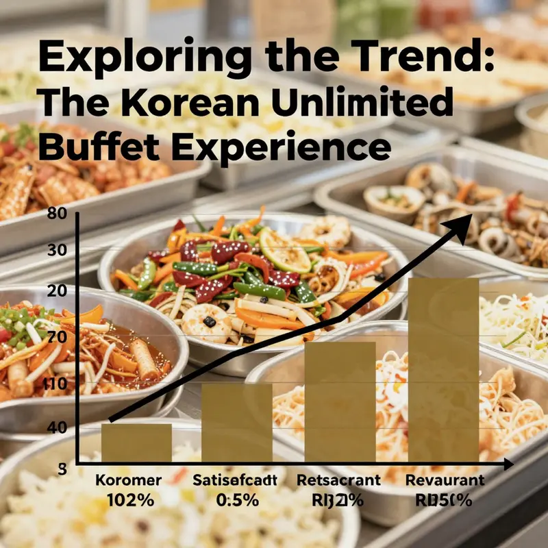 Diners enjoying the immersive experience of a Korean BBQ buffet.