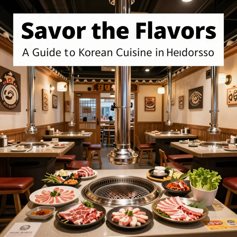 The welcoming and vibrant interior of Gen Korean BBQ House invites diners to an interactive BBQ experience.