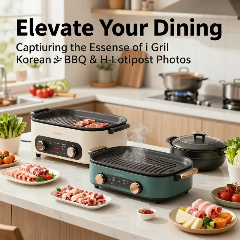 Innovative kitchen tools for Korean BBQ and hotpot enhance culinary experiences.