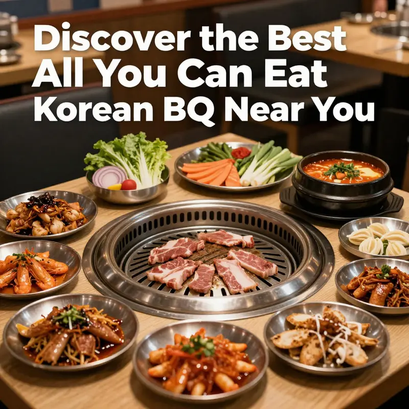 The bustling atmosphere of Jin Mee Korean BBQ, where guests enjoy grilling a variety of meats.