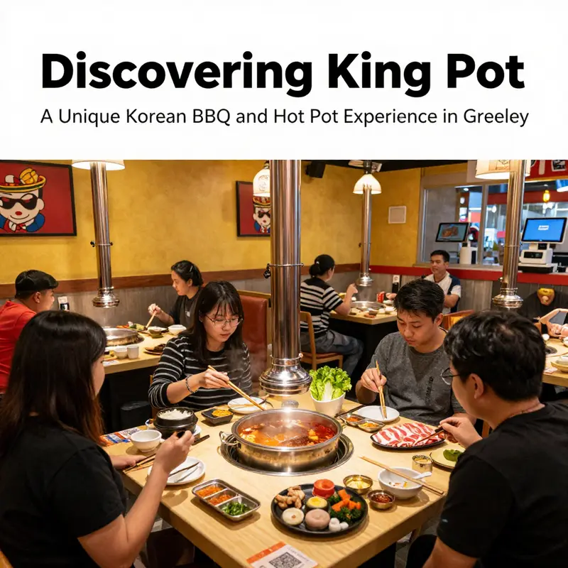 The inviting and modern atmosphere at King Pot enhances the dining experience for guests.