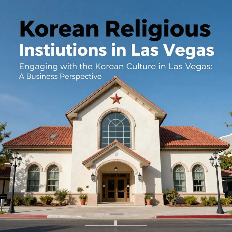The Korean-American Calvary Presbyterian Church, a center for worship and community in Las Vegas.