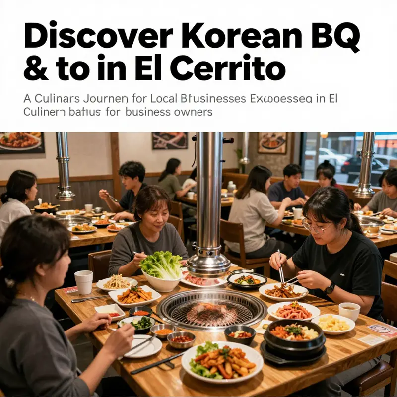Crowd enjoying Korean BBQ in El Cerrito, highlighting community bonding over food and diverse cultural engagement.
