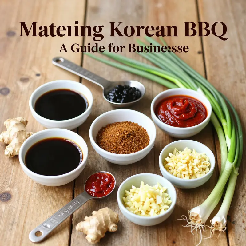 A selection of high-quality meats and vegetables essential for authentic Korean BBQ.