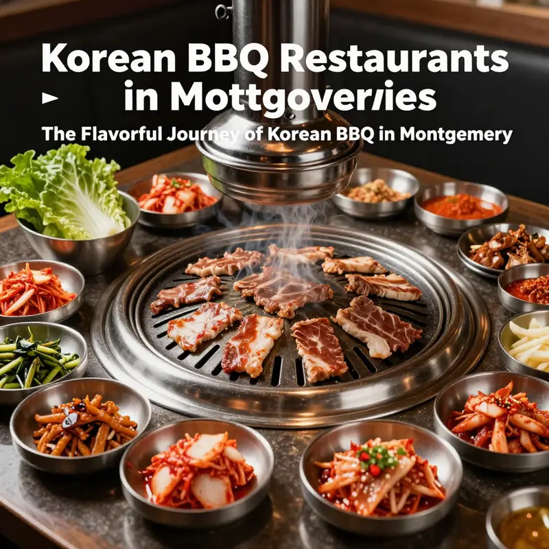 A selection of popular Korean BBQ dishes showcasing the rich flavors and vibrant presentation.
