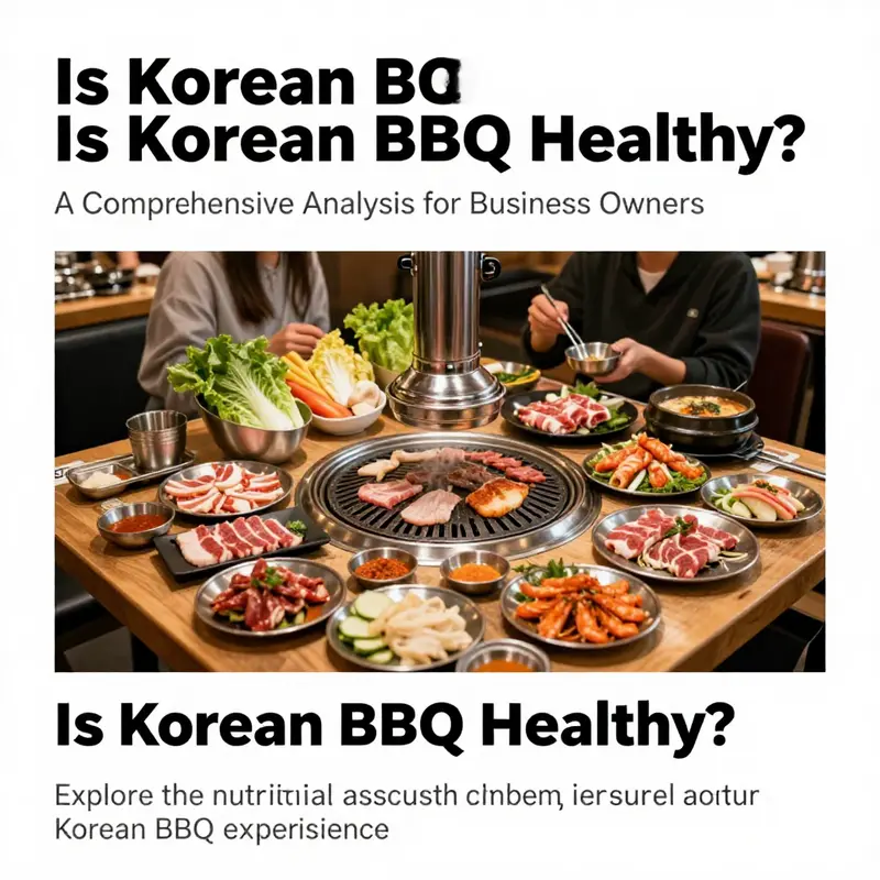 Diners at a Korean BBQ restaurant grilling meats and vegetables together, illustrating the social and flavorful aspects of the dining experience.