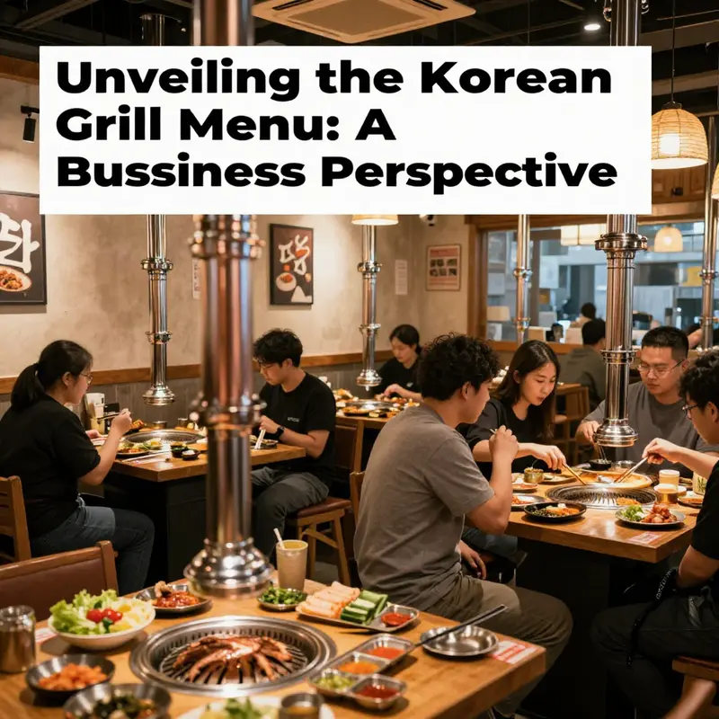 Cozy interior of a Korean BBQ restaurant with diners enjoying interactive meals, showcasing cultural dining traditions.