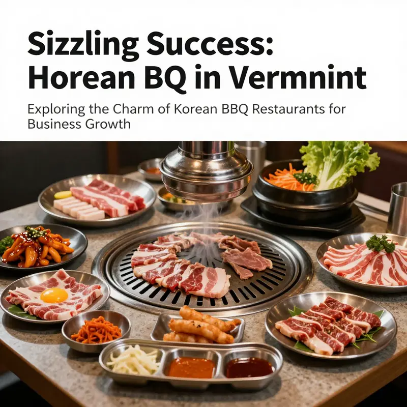 A table filled with a variety of Korean BBQ meats, sides, and sauces ready for grilling.