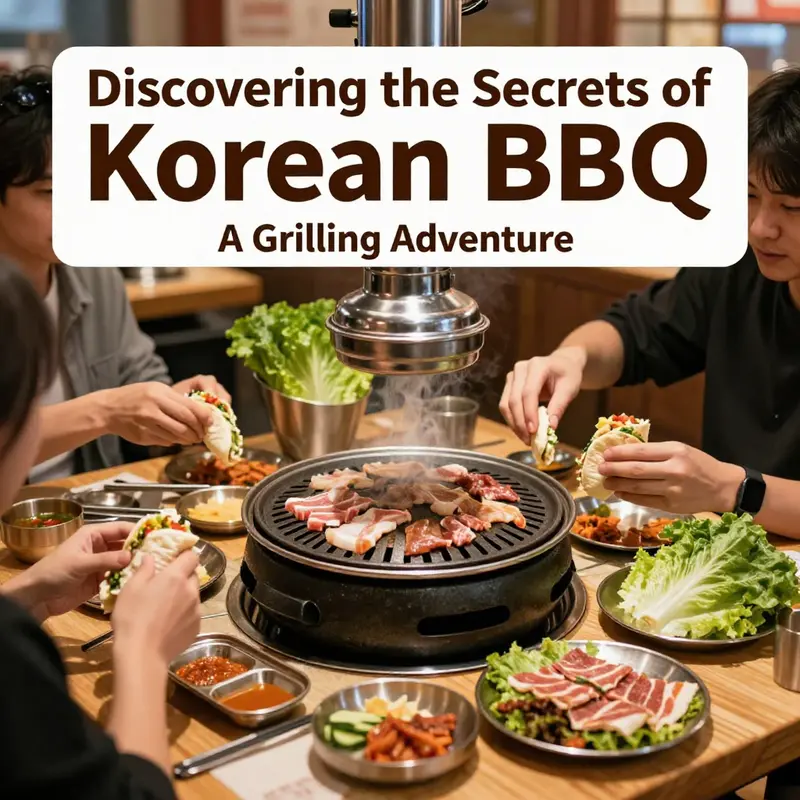 A selection of beautifully marinated meats ready for grilling, showcasing the essential components of Korean BBQ.