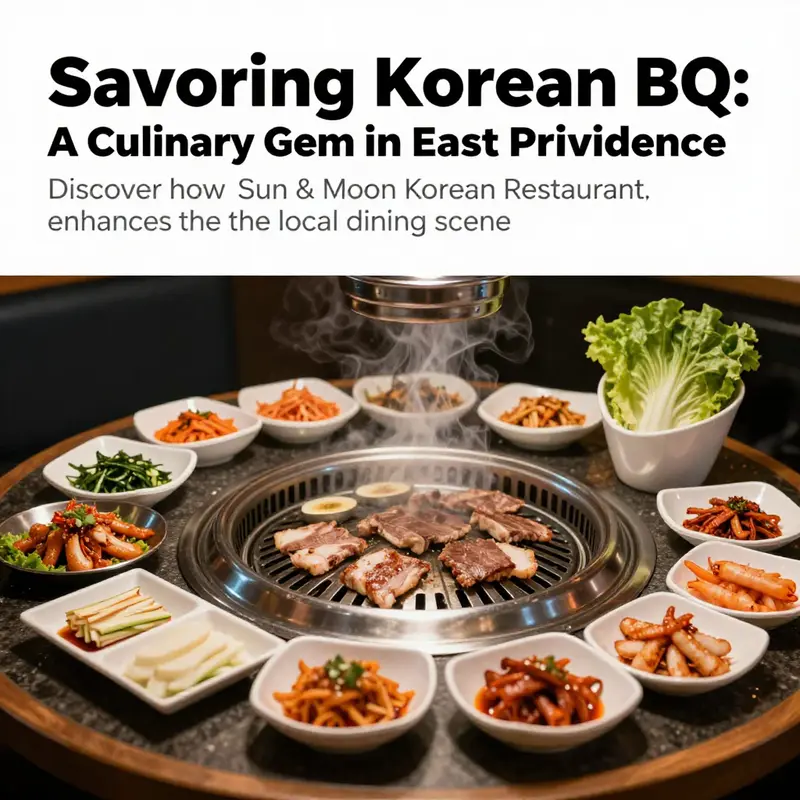 An inviting table full of Korean BBQ dishes, representing the diversity and appeal of Korean cuisine.