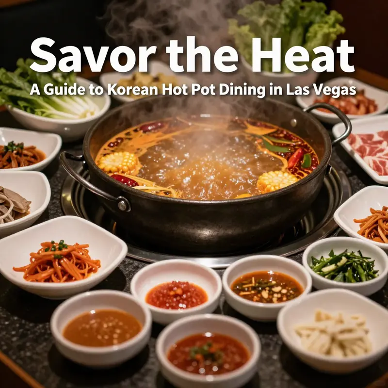 Diverse Korean hot pot offerings attract diners in Las Vegas, combining a vibrant atmosphere with mouth-watering dishes.