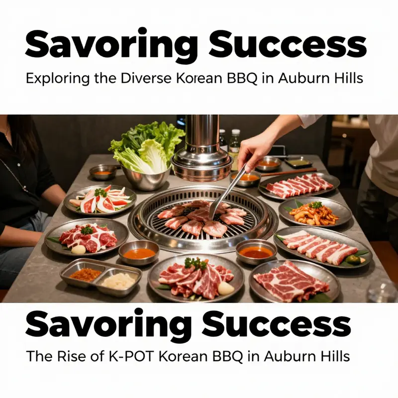 The inviting interior of K-POT, where guests enjoy a blend of Korean BBQ and hot pot dining.