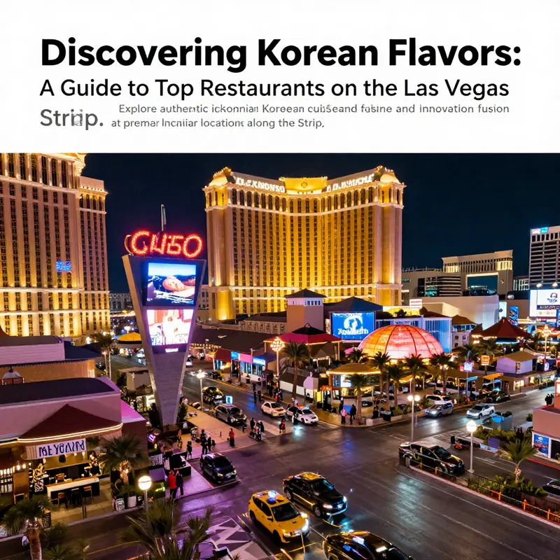 A nighttime view of the Las Vegas Strip, illuminated with neon lights and bustling with activity, reflecting its vibrant dining scene.
