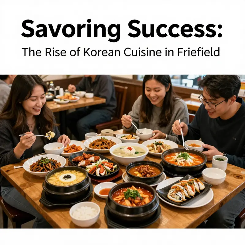 Diners savoring authentic Korean cuisine at Maru Korean Bistro, a premier dining destination in Fairfield.