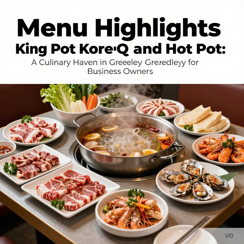 Guests enjoying a convivial dining experience at King Pot, featuring BBQ grills and bubbling hot pot.