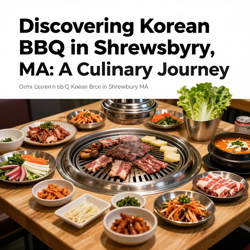 The appealing setting of Omi Korean Grill with an array of Korean BBQ delicacies.