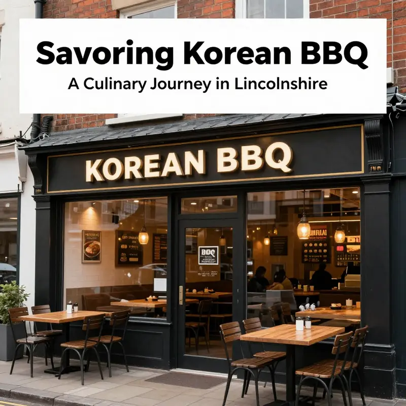 Diverse groups relishing an authentic Korean BBQ experience in Lincolnshire.