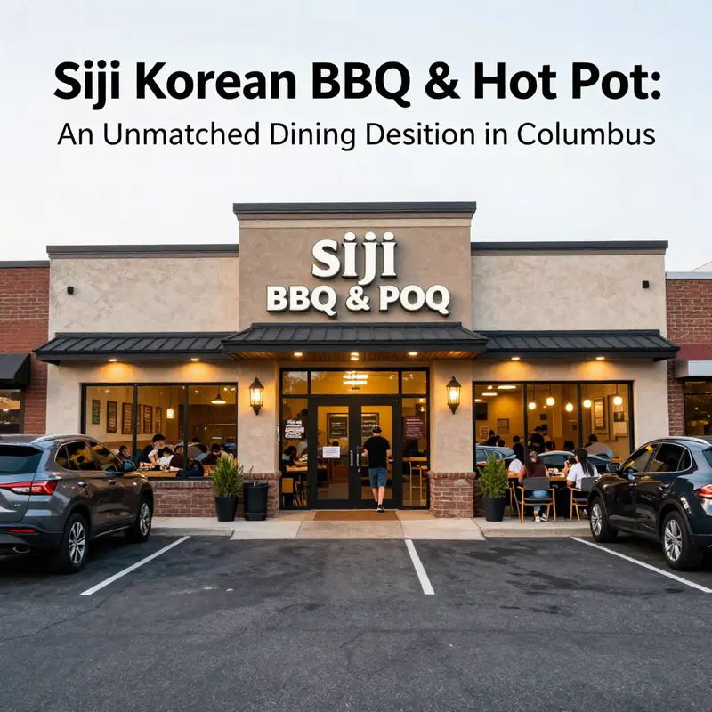 Diners enjoying the vibrant atmosphere and culinary delights at Siji Korean BBQ & Hot Pot.