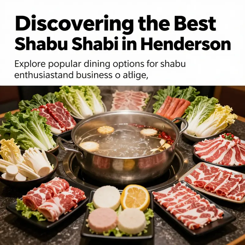 A spread of fresh ingredients for shabu shabu, artistically arranged on a table.