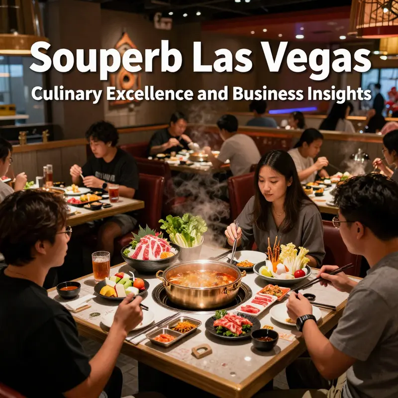 A lively interior view of Souperb, illustrating the restaurant’s vibrant dining environment.