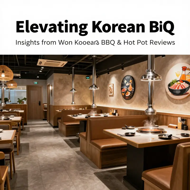 Guests savoring exceptional dishes at Won Korean BBQ, highlighting quality and attentive service.