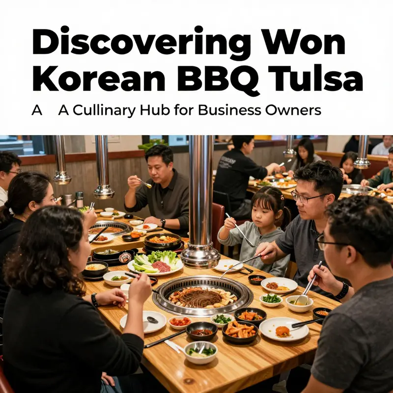 A selection of delectable dishes from Won Korean BBQ, highlighting the diverse offerings available to guests.