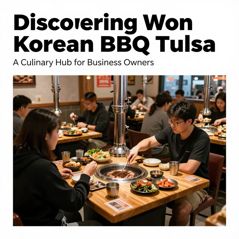 A selection of delectable dishes from Won Korean BBQ, highlighting the diverse offerings available to guests.