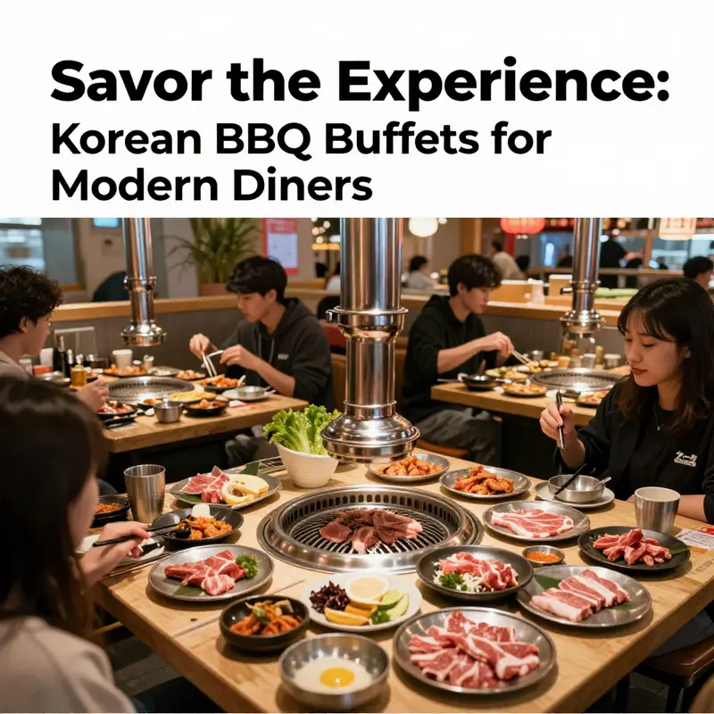 A hearty selection of meats and traditional sides heightens the dining experience at Han Il Kwan.