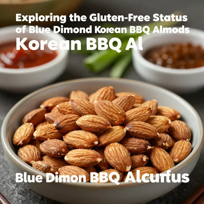 Blue Diamond Korean BBQ Almonds paired with fresh veggies, showcasing their attractive presentation and rich nutritional benefits.