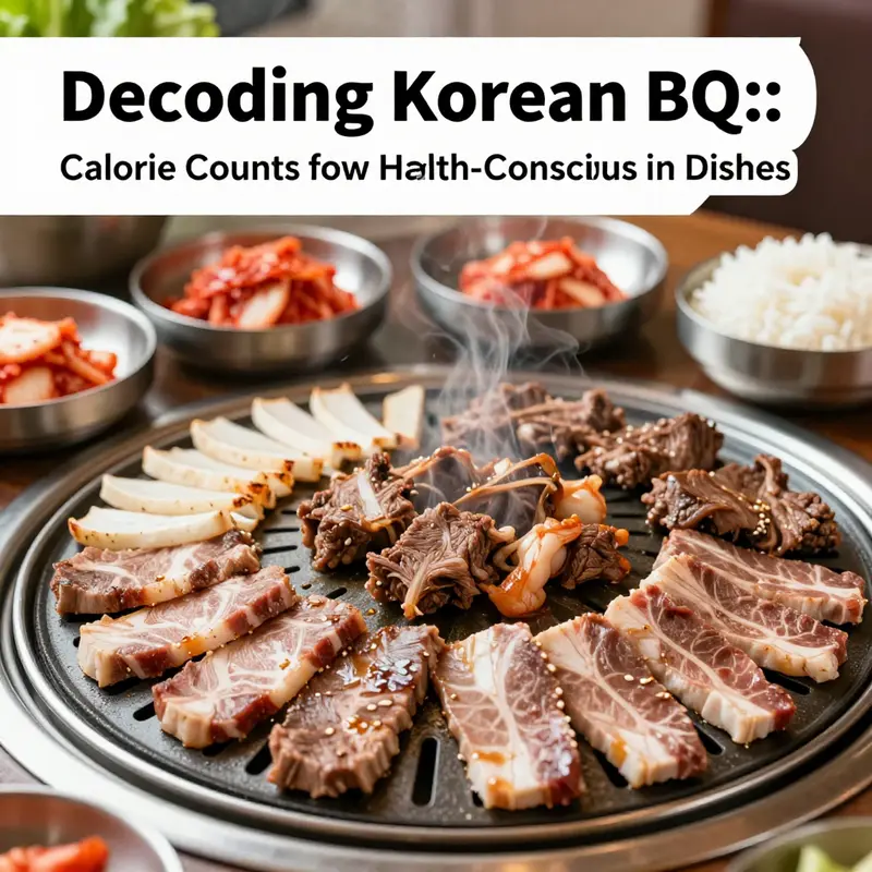 An assortment of delectable Korean BBQ dishes showcasing various meat cuts and traditional side dishes.