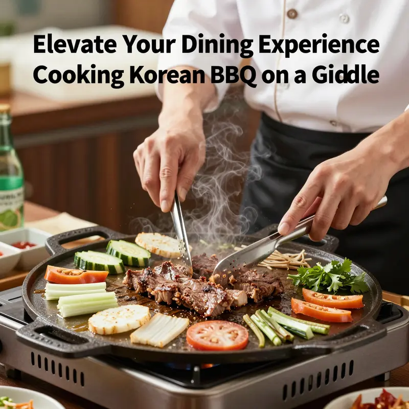 Discover the advantages of using a griddle for Korean BBQ, including safety and shared dining benefits.