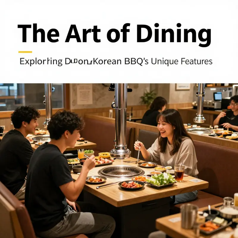 A stunning display of Don Korean BBQ’s dry-aged pork, accompanied by an assortment of banchan.