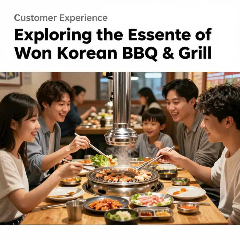 A glimpse of Won Korean BBQ & Grill, located in lively San Pedro Garza García, Monterrey.